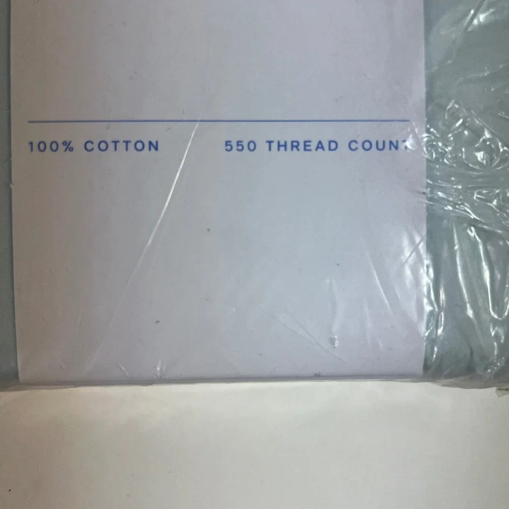 Charter Club Damask Collection 2 Standard Pillowcases‎ 550 TC Light Blue NIP